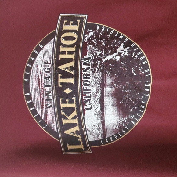 Vintage Lake Tahoe Destination Vacation Sweatshirt Size Large - Picture 3 of 8